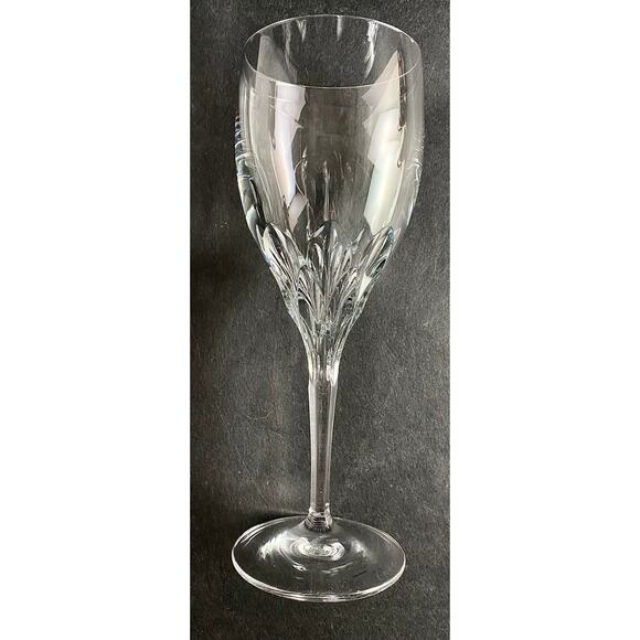 Gorham Diamond Clear Water/Wine Goblets - Set of 4 Fine Crystal Stemware - Picture 4 of 10